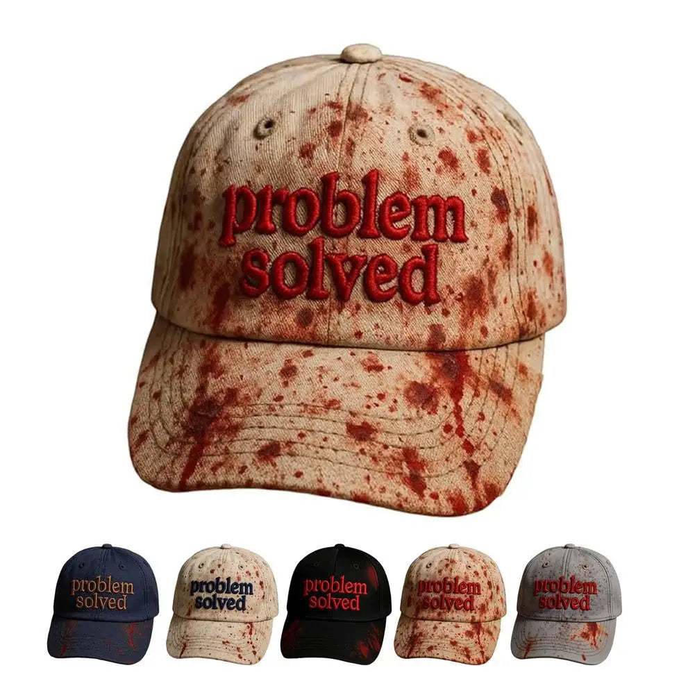 Bloody Baseball Caps for Halloween Parties Women Men Adult Unisex Cap Halloween Horror Bloody Hat Party Caps Funny Bloody Hats